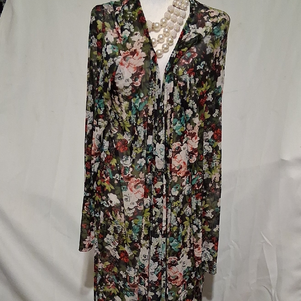 Floral Long Sleeve Dress